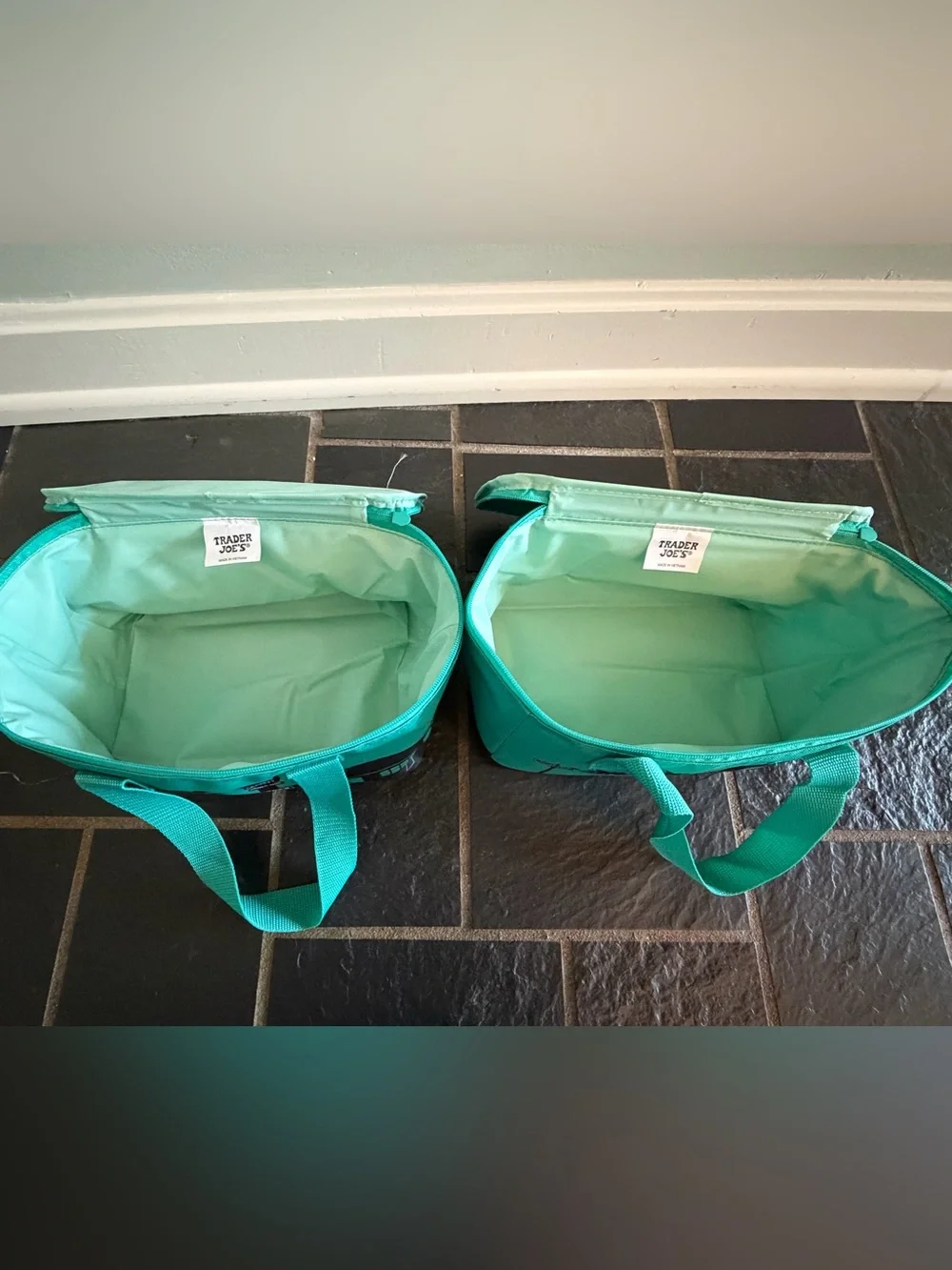 Trader Joe’s Insulated Lunch Totes- Reusable Cooler Bag.